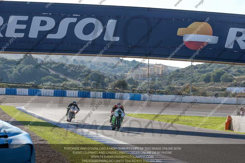 14 to 16th november 2015;Jerez;event digital images;motorbikes;no limits;peter wileman photography;trackday;trackday digital images