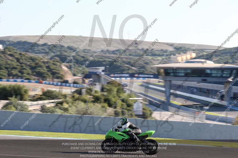 14 to 16th november 2015;Jerez;event digital images;motorbikes;no limits;peter wileman photography;trackday;trackday digital images