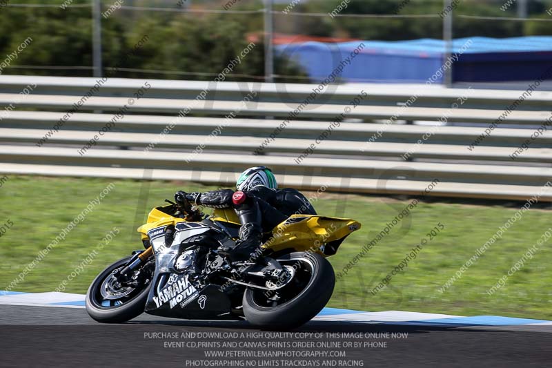 14 to 16th november 2015;Jerez;event digital images;motorbikes;no limits;peter wileman photography;trackday;trackday digital images