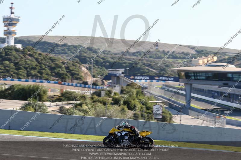 14 to 16th november 2015;Jerez;event digital images;motorbikes;no limits;peter wileman photography;trackday;trackday digital images