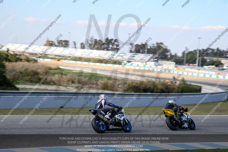 14 to 16th november 2015;Jerez;event digital images;motorbikes;no limits;peter wileman photography;trackday;trackday digital images