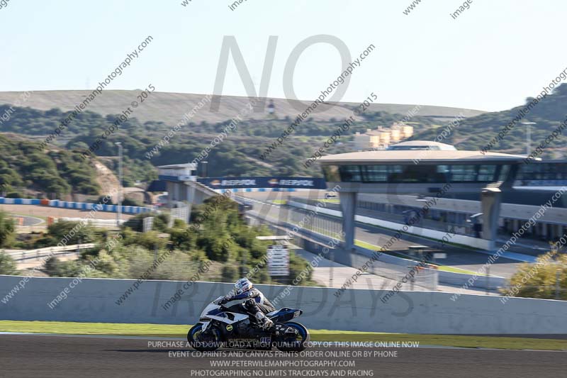 14 to 16th november 2015;Jerez;event digital images;motorbikes;no limits;peter wileman photography;trackday;trackday digital images