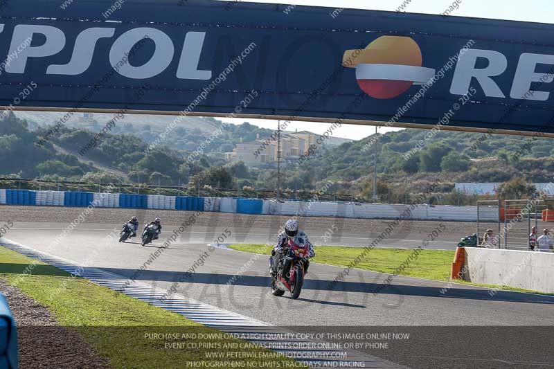 14 to 16th november 2015;Jerez;event digital images;motorbikes;no limits;peter wileman photography;trackday;trackday digital images