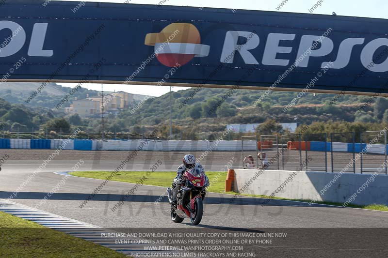 14 to 16th november 2015;Jerez;event digital images;motorbikes;no limits;peter wileman photography;trackday;trackday digital images