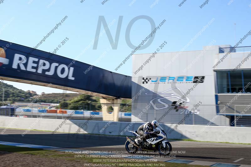 14 to 16th november 2015;Jerez;event digital images;motorbikes;no limits;peter wileman photography;trackday;trackday digital images