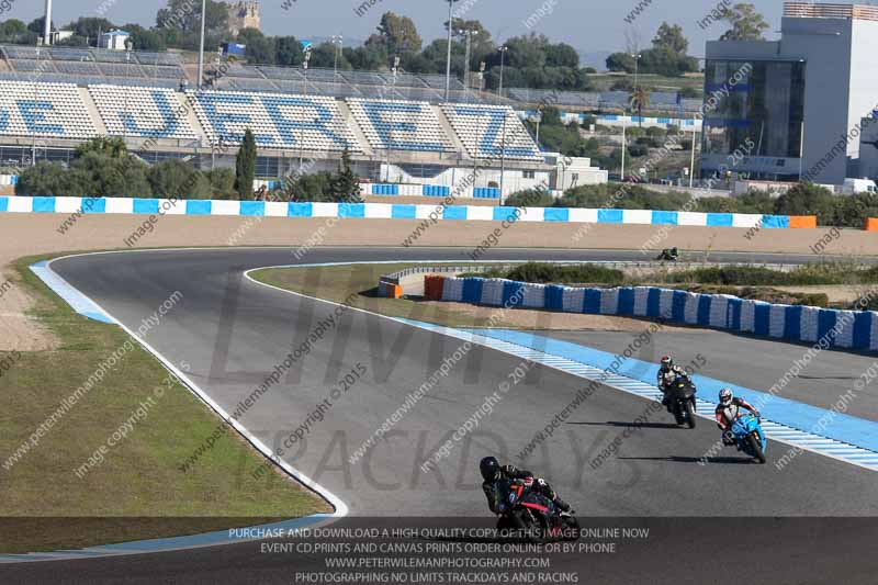 14 to 16th november 2015;Jerez;event digital images;motorbikes;no limits;peter wileman photography;trackday;trackday digital images