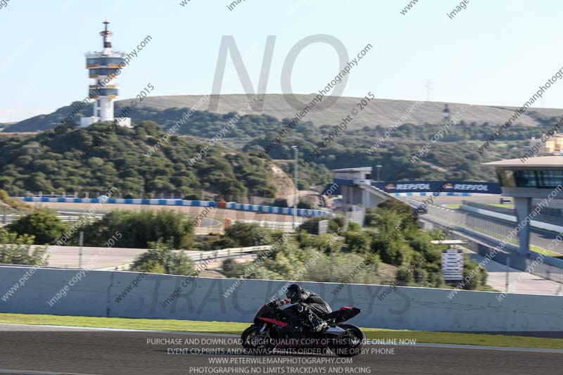 14 to 16th november 2015;Jerez;event digital images;motorbikes;no limits;peter wileman photography;trackday;trackday digital images