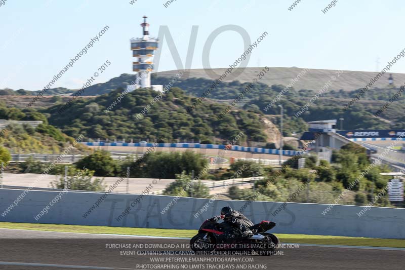 14 to 16th november 2015;Jerez;event digital images;motorbikes;no limits;peter wileman photography;trackday;trackday digital images