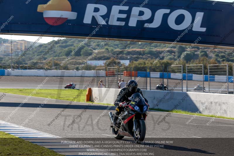 14 to 16th november 2015;Jerez;event digital images;motorbikes;no limits;peter wileman photography;trackday;trackday digital images