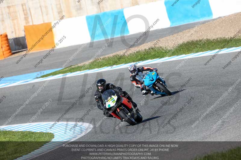 14 to 16th november 2015;Jerez;event digital images;motorbikes;no limits;peter wileman photography;trackday;trackday digital images