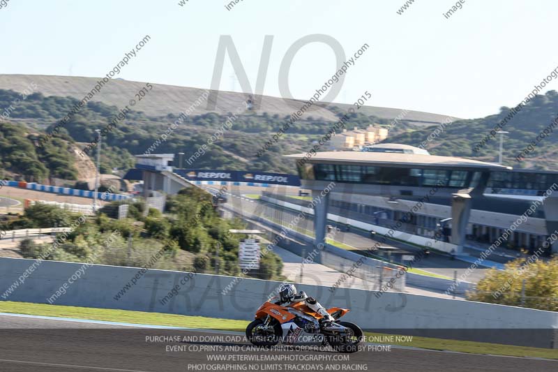 14 to 16th november 2015;Jerez;event digital images;motorbikes;no limits;peter wileman photography;trackday;trackday digital images