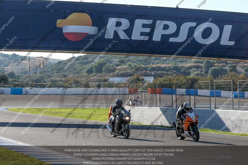 14 to 16th november 2015;Jerez;event digital images;motorbikes;no limits;peter wileman photography;trackday;trackday digital images