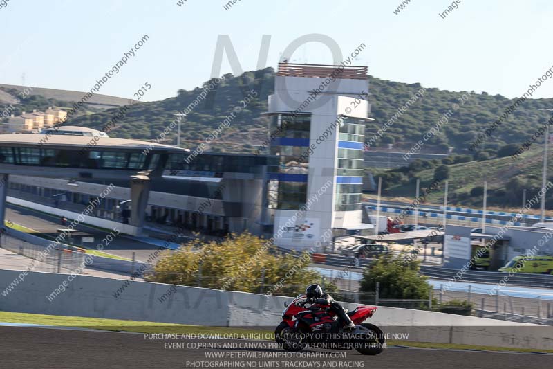 14 to 16th november 2015;Jerez;event digital images;motorbikes;no limits;peter wileman photography;trackday;trackday digital images