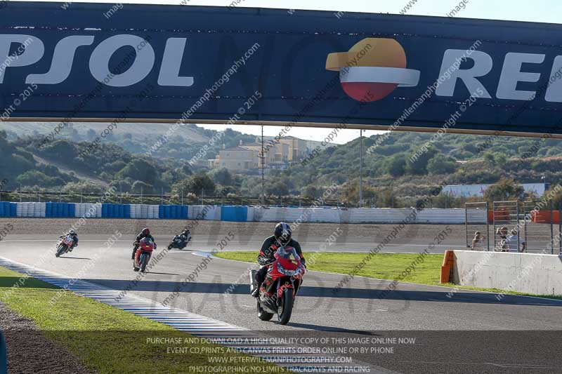 14 to 16th november 2015;Jerez;event digital images;motorbikes;no limits;peter wileman photography;trackday;trackday digital images