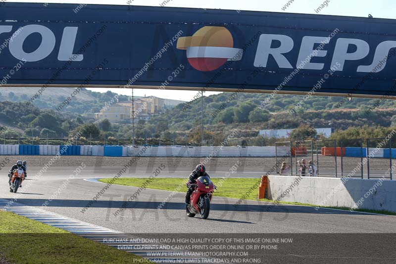 14 to 16th november 2015;Jerez;event digital images;motorbikes;no limits;peter wileman photography;trackday;trackday digital images