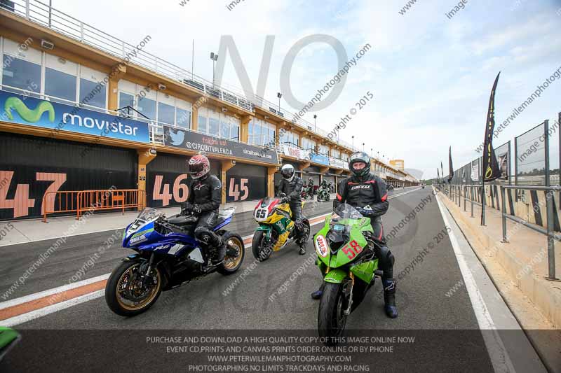 may 2015;motorbikes;no limits;peter wileman photography;spain;trackday digital images;valencia