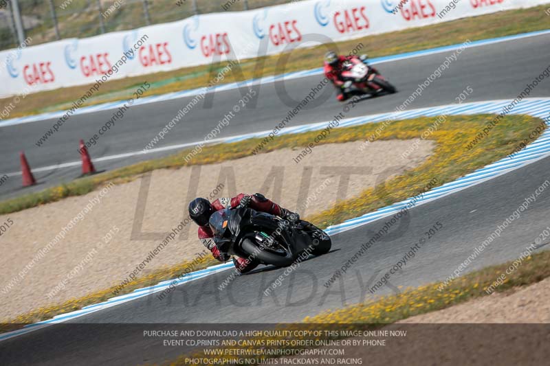 14 to 16th november 2015;Jerez;event digital images;motorbikes;no limits;peter wileman photography;trackday;trackday digital images