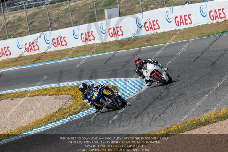 14 to 16th november 2015;Jerez;event digital images;motorbikes;no limits;peter wileman photography;trackday;trackday digital images