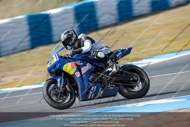 14 to 16th november 2015;Jerez;event digital images;motorbikes;no limits;peter wileman photography;trackday;trackday digital images