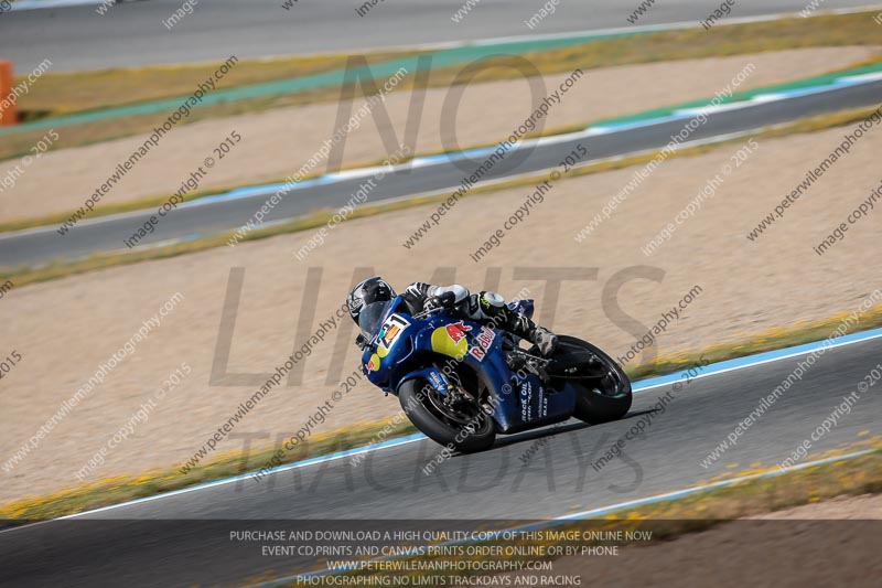 14 to 16th november 2015;Jerez;event digital images;motorbikes;no limits;peter wileman photography;trackday;trackday digital images