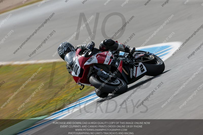 14 to 16th november 2015;Jerez;event digital images;motorbikes;no limits;peter wileman photography;trackday;trackday digital images