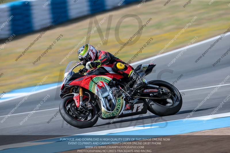 14 to 16th november 2015;Jerez;event digital images;motorbikes;no limits;peter wileman photography;trackday;trackday digital images