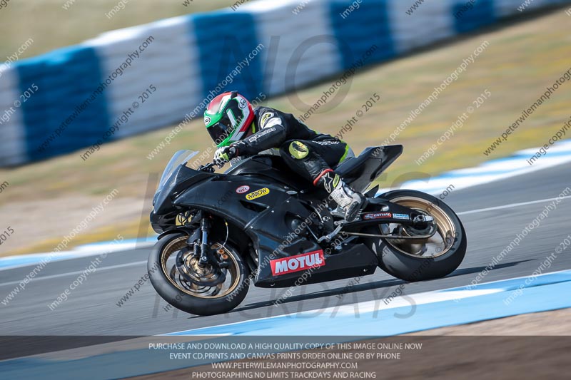 14 to 16th november 2015;Jerez;event digital images;motorbikes;no limits;peter wileman photography;trackday;trackday digital images