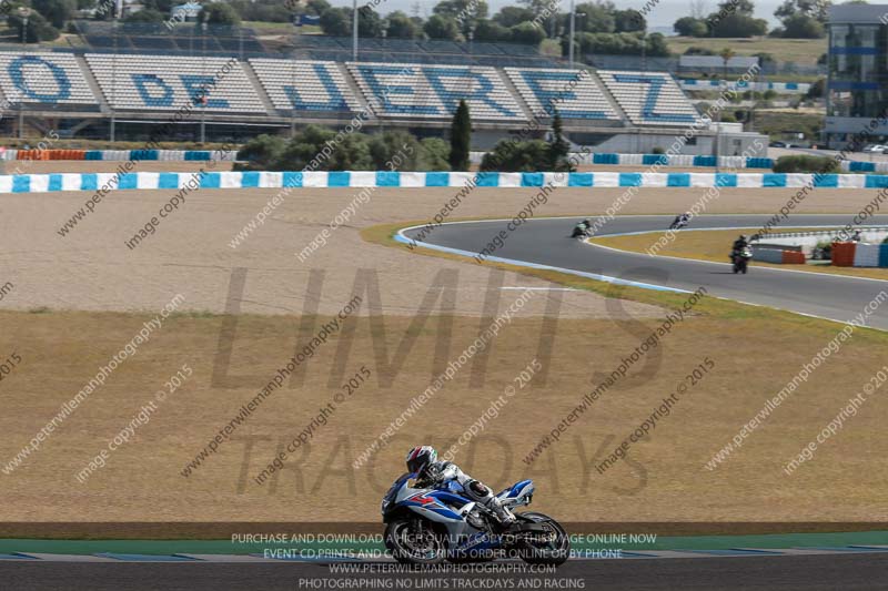 14 to 16th november 2015;Jerez;event digital images;motorbikes;no limits;peter wileman photography;trackday;trackday digital images