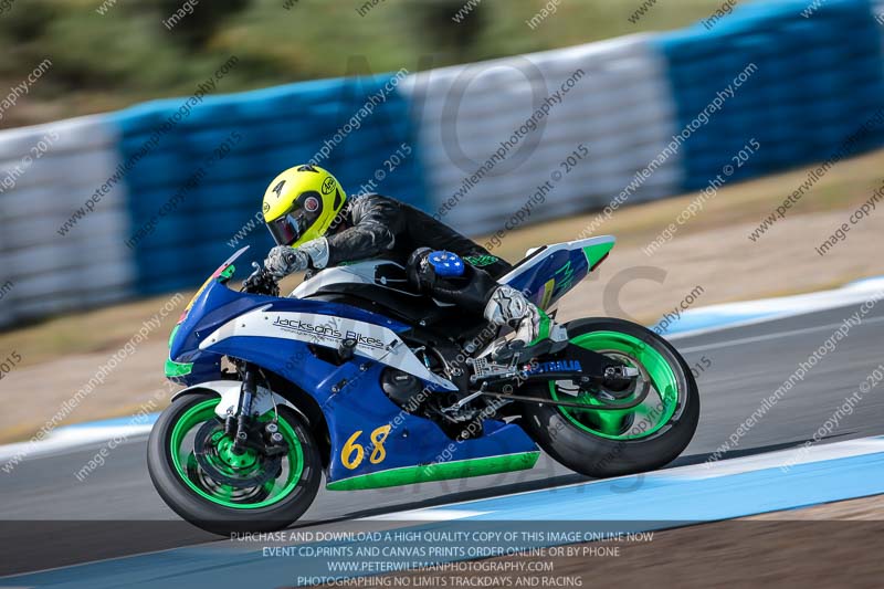 14 to 16th november 2015;Jerez;event digital images;motorbikes;no limits;peter wileman photography;trackday;trackday digital images