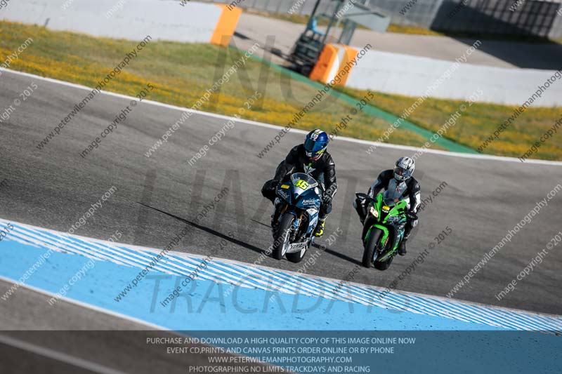 14 to 16th november 2015;Jerez;event digital images;motorbikes;no limits;peter wileman photography;trackday;trackday digital images