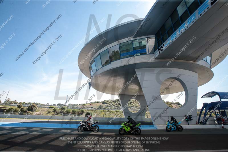 14 to 16th november 2015;Jerez;event digital images;motorbikes;no limits;peter wileman photography;trackday;trackday digital images