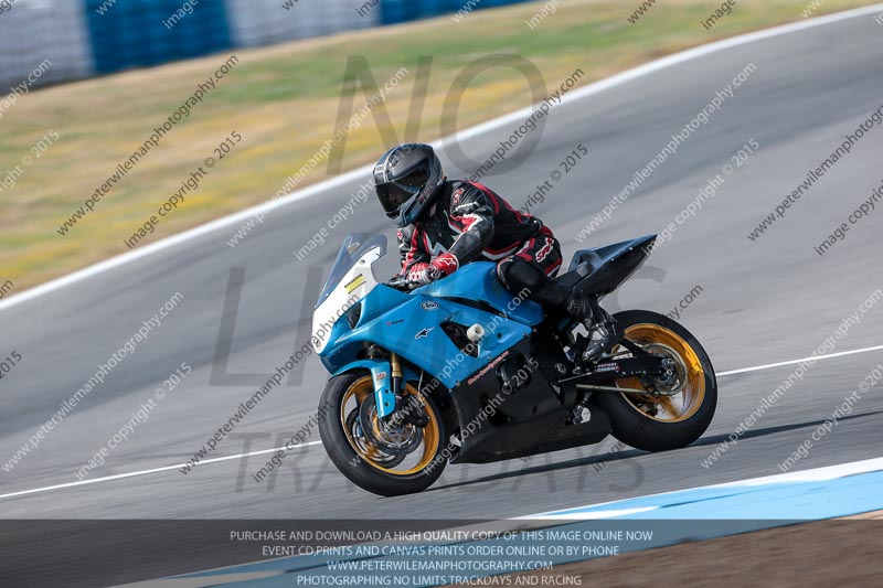 14 to 16th november 2015;Jerez;event digital images;motorbikes;no limits;peter wileman photography;trackday;trackday digital images