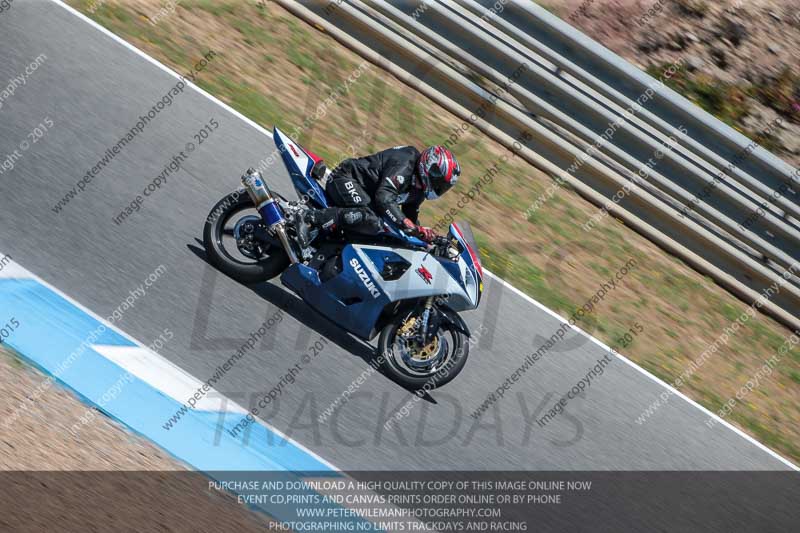 14 to 16th november 2015;Jerez;event digital images;motorbikes;no limits;peter wileman photography;trackday;trackday digital images