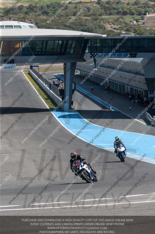 14 to 16th november 2015;Jerez;event digital images;motorbikes;no limits;peter wileman photography;trackday;trackday digital images