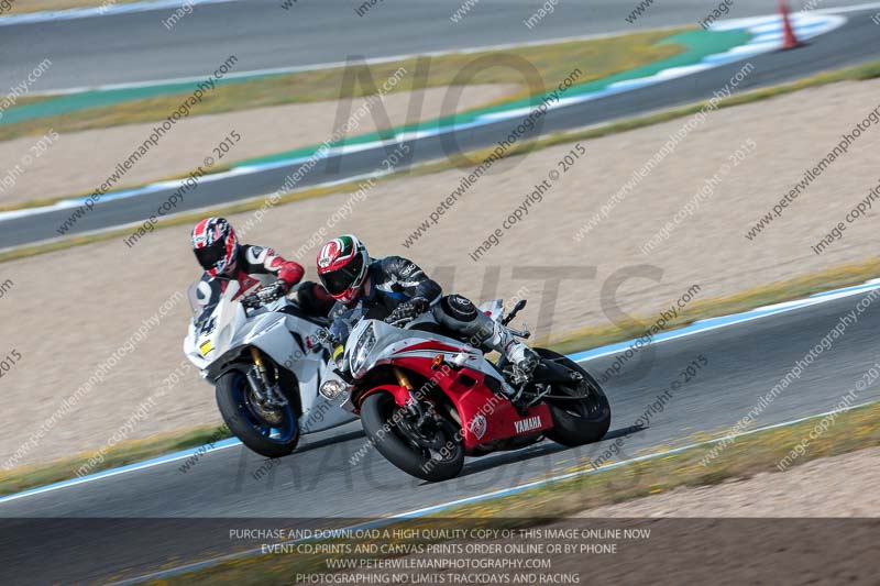 14 to 16th november 2015;Jerez;event digital images;motorbikes;no limits;peter wileman photography;trackday;trackday digital images