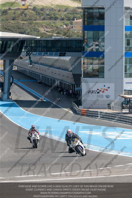 14 to 16th november 2015;Jerez;event digital images;motorbikes;no limits;peter wileman photography;trackday;trackday digital images