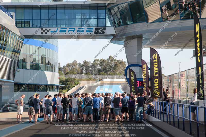 14 to 16th november 2015;Jerez;event digital images;motorbikes;no limits;peter wileman photography;trackday;trackday digital images