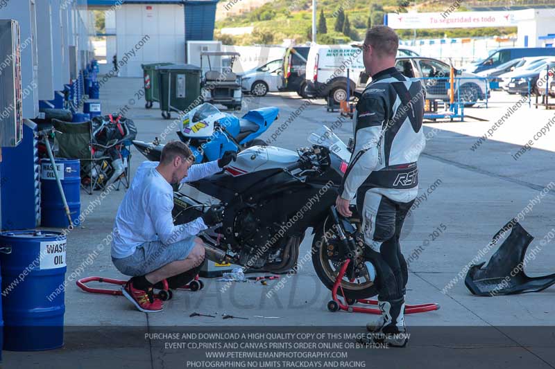 14 to 16th november 2015;Jerez;event digital images;motorbikes;no limits;peter wileman photography;trackday;trackday digital images