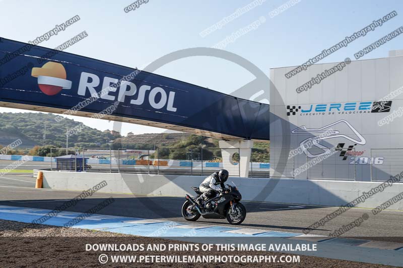 18 to 20th november 2016;Jerez;event digital images;motorbikes;no limits;peter wileman photography;trackday;trackday digital images