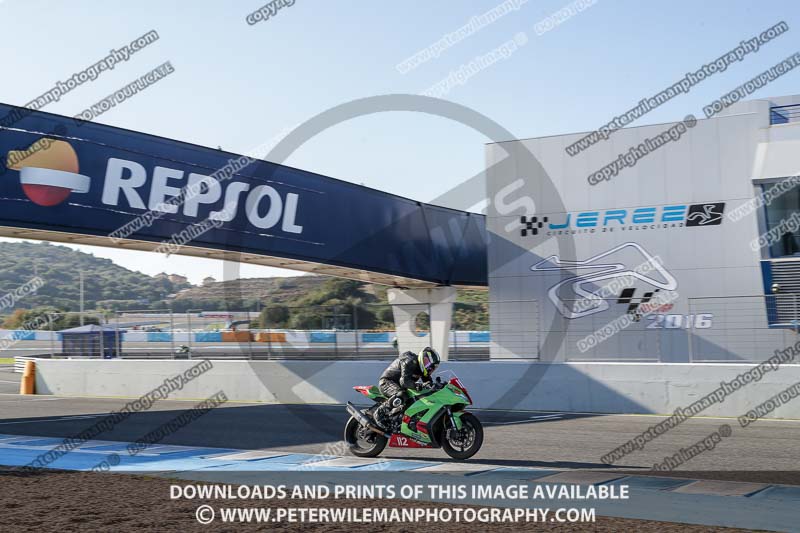 18 to 20th november 2016;Jerez;event digital images;motorbikes;no limits;peter wileman photography;trackday;trackday digital images