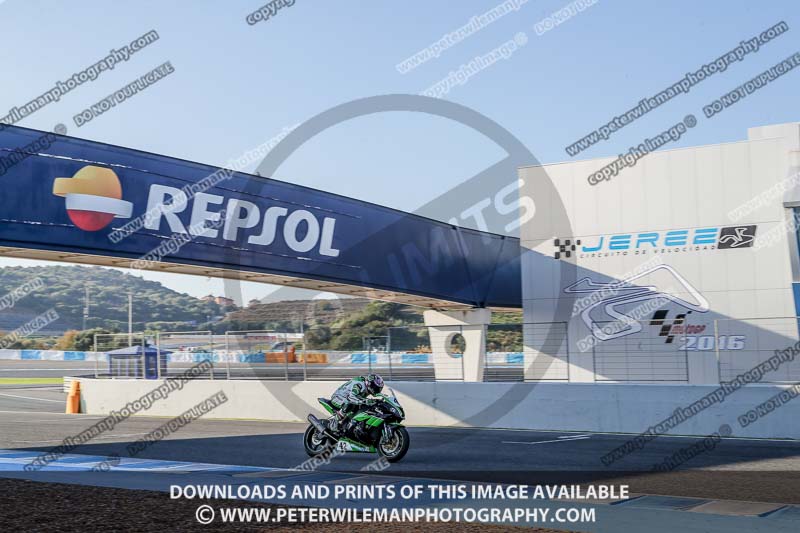 18 to 20th november 2016;Jerez;event digital images;motorbikes;no limits;peter wileman photography;trackday;trackday digital images