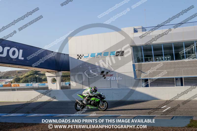 18 to 20th november 2016;Jerez;event digital images;motorbikes;no limits;peter wileman photography;trackday;trackday digital images