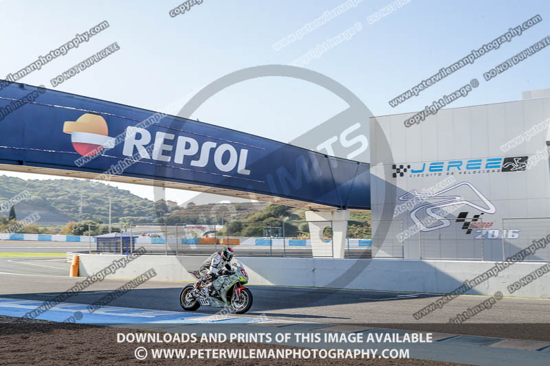 18 to 20th november 2016;Jerez;event digital images;motorbikes;no limits;peter wileman photography;trackday;trackday digital images