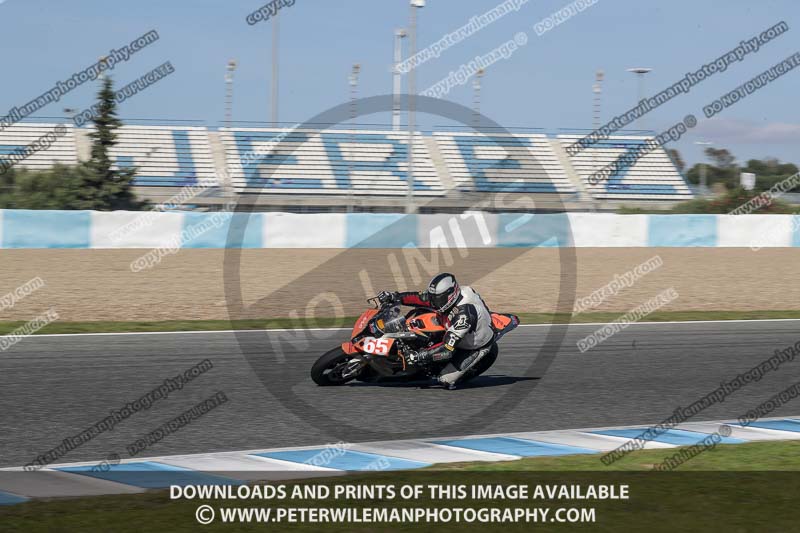 18 to 20th november 2016;Jerez;event digital images;motorbikes;no limits;peter wileman photography;trackday;trackday digital images