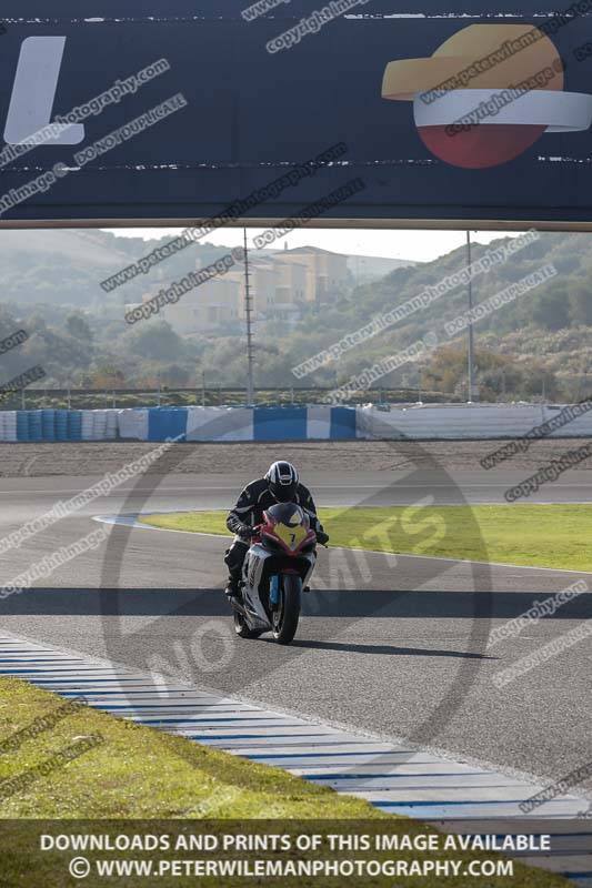 18 to 20th november 2016;Jerez;event digital images;motorbikes;no limits;peter wileman photography;trackday;trackday digital images