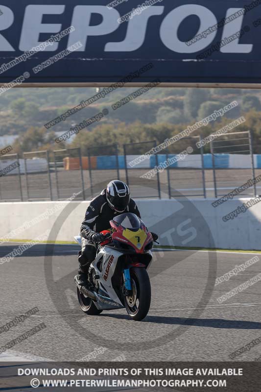 18 to 20th november 2016;Jerez;event digital images;motorbikes;no limits;peter wileman photography;trackday;trackday digital images