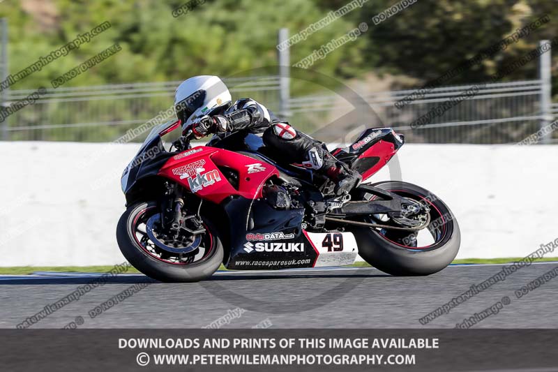 18 to 20th november 2016;Jerez;event digital images;motorbikes;no limits;peter wileman photography;trackday;trackday digital images