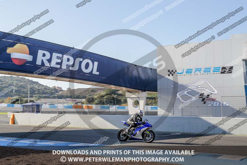 18 to 20th november 2016;Jerez;event digital images;motorbikes;no limits;peter wileman photography;trackday;trackday digital images