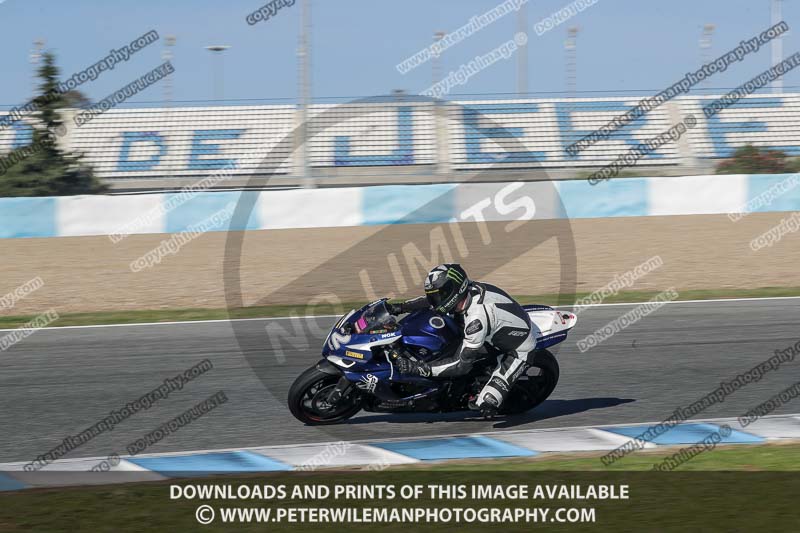 18 to 20th november 2016;Jerez;event digital images;motorbikes;no limits;peter wileman photography;trackday;trackday digital images