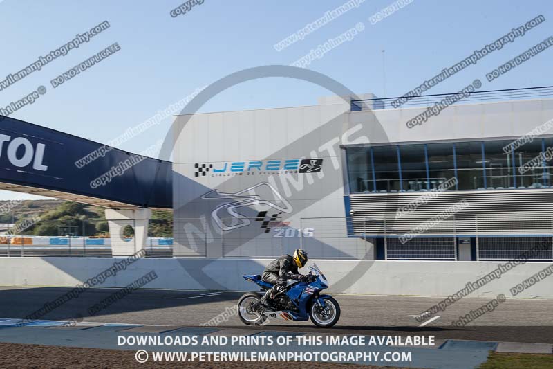 18 to 20th november 2016;Jerez;event digital images;motorbikes;no limits;peter wileman photography;trackday;trackday digital images